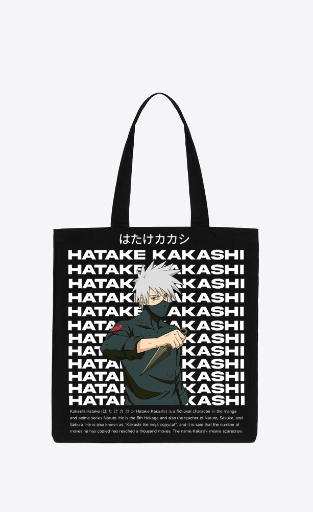 Naruto Shippuden tote bag Black 8