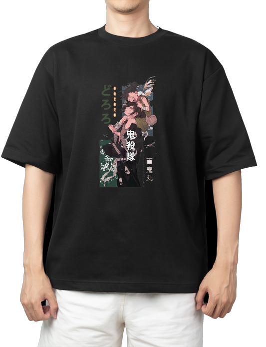Dororo t- shirt One Size Black 8