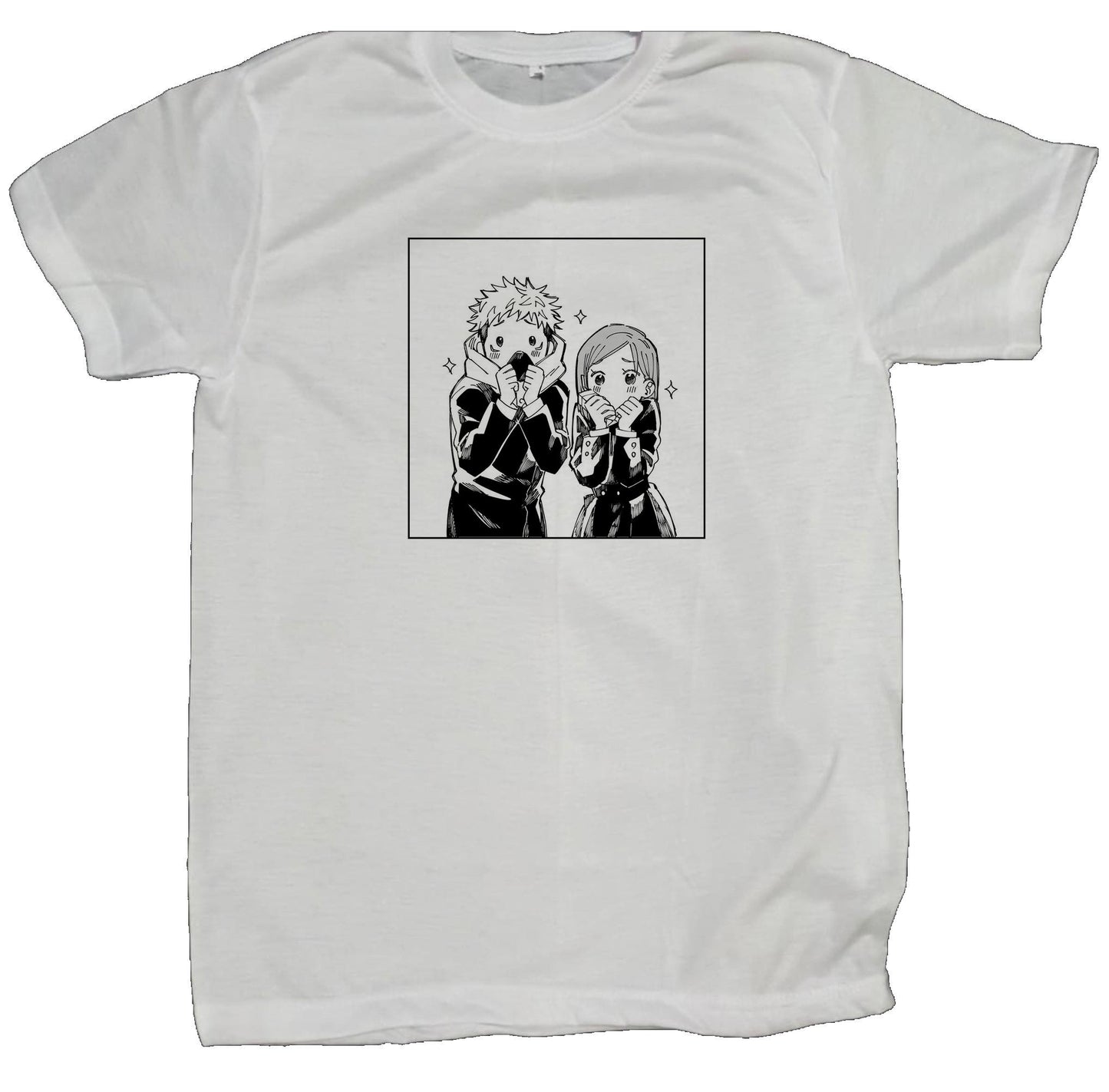 tjujutsu kaisen GOJO fit t- shirt White 13