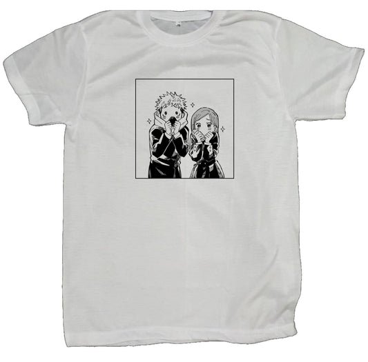tjujutsu kaisen GOJO fit t- shirt White 13