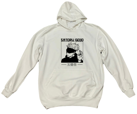 jujutsu kaisen GOJO Oversize  Hoodie White 4