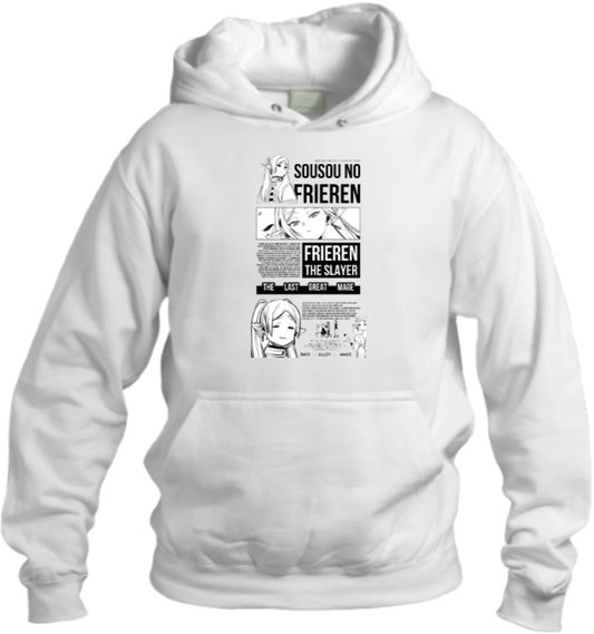 Frieren Beyond Journey's End One Size hoodie White 8