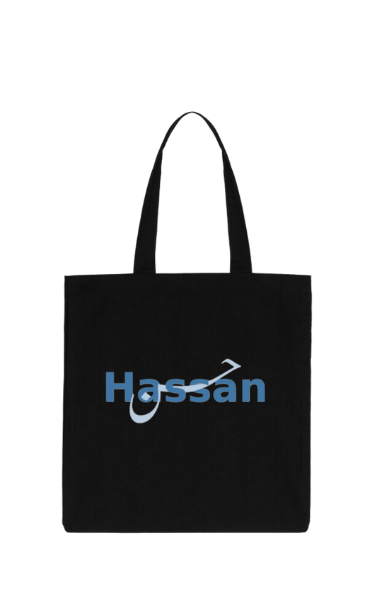 names tote bag Black Hassan 8