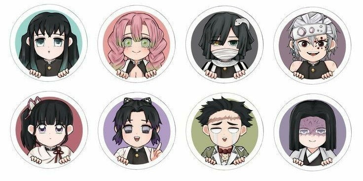 Demon Slayer brooch 8