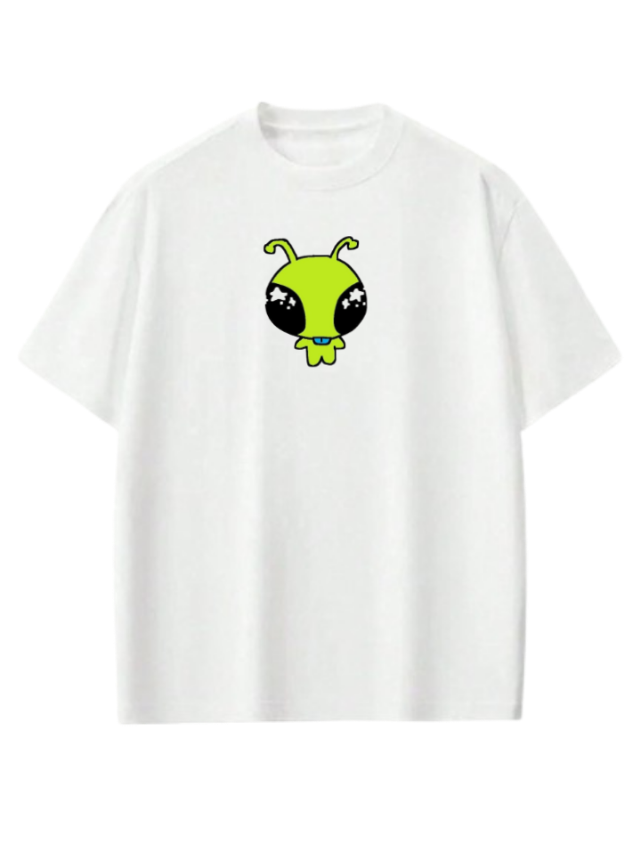aliens One Size t- shirt White 8