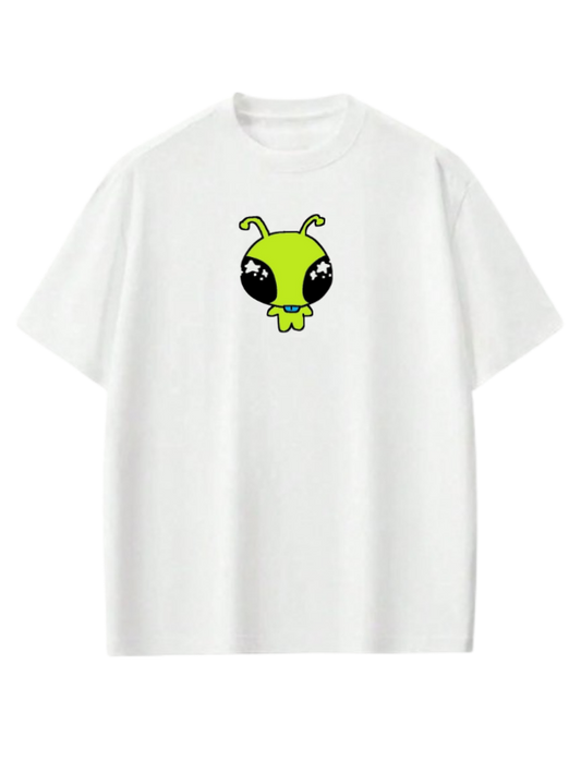 aliens One Size t- shirt White 8