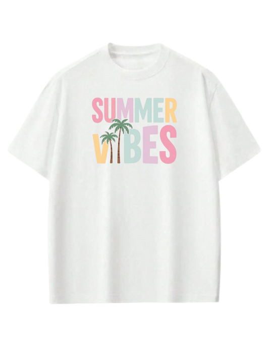 Summer Vibes t- shirt White 8