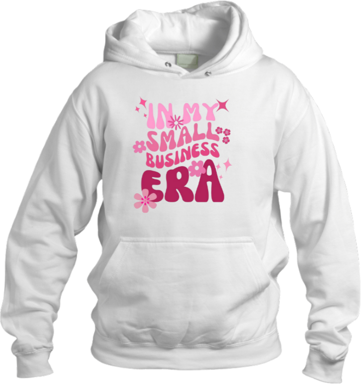 names One Size hoodie White In My Small Business Era 8