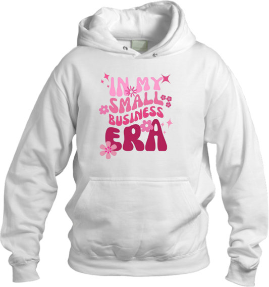 names One Size hoodie White In My Small Business Era 8