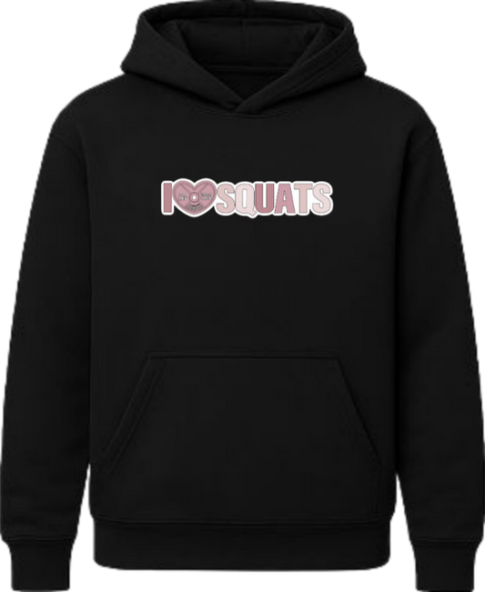 workout gym pilates Oversize Hoodie Black 8