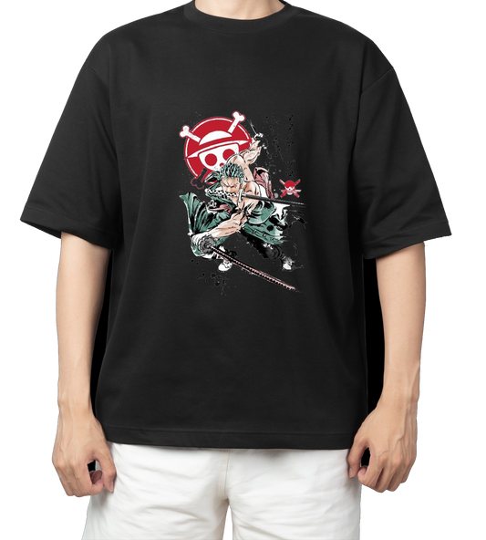 one piece t- shirt One Size Black 8