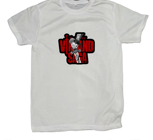 Vinland saga t- shirt fat White 8