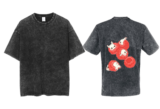 Ruan Mei's Creations t- shirt One Size Washed Back 8