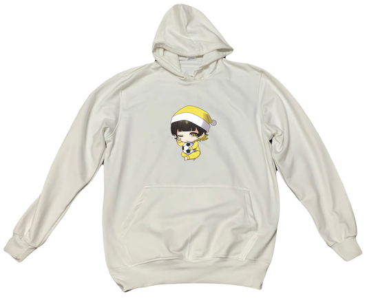 blue lock One Size hoodie White 8