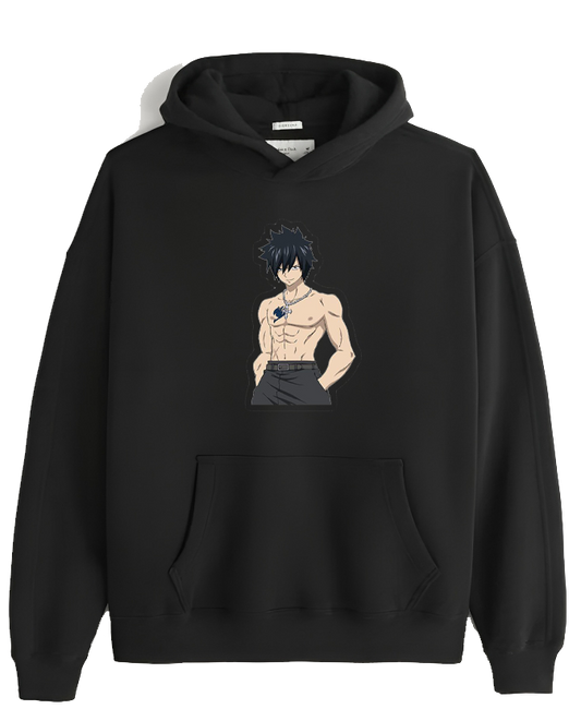 fairy tail One Size hoodie Black 8