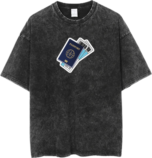 travel travellar One Size t- shirt Washed 8