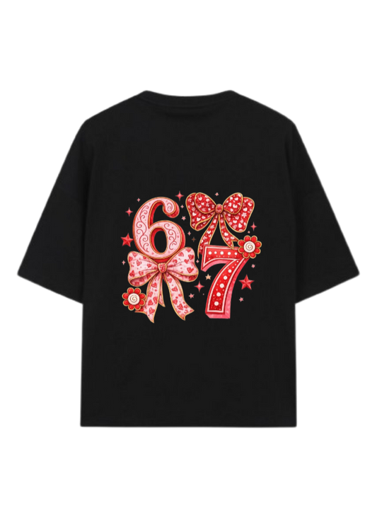 67 designs One Size t- shirt Black Back 8