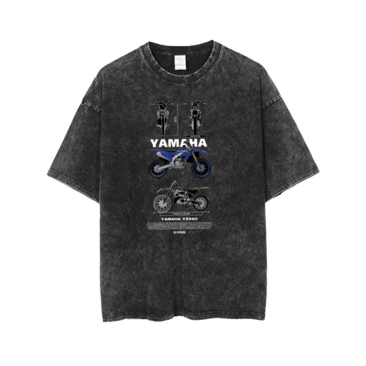 MOTOR CYCLE t- shirt One Size Washed 8