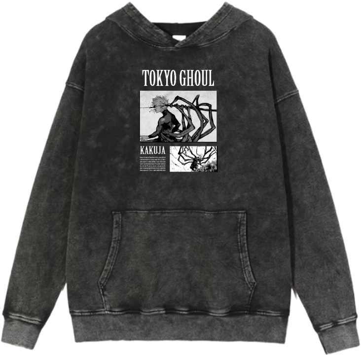 Tokyo ghoul One Size hoodie Washed 8