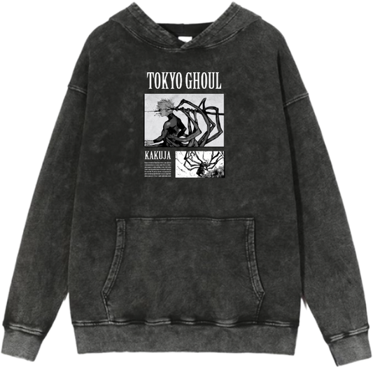 Tokyo ghoul One Size hoodie Washed 8