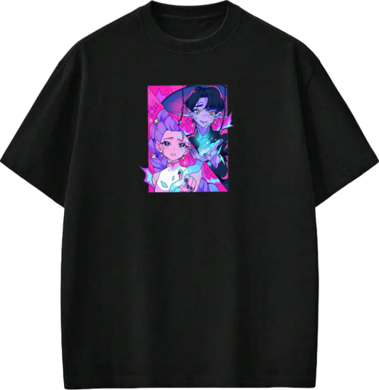 Hunterix kpop  t- shirt Black 8