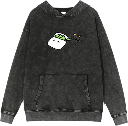 Frog Oversize Hoodie Washed 8
