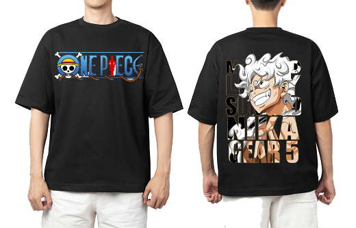one piece t- shirt One Size Black Back 8