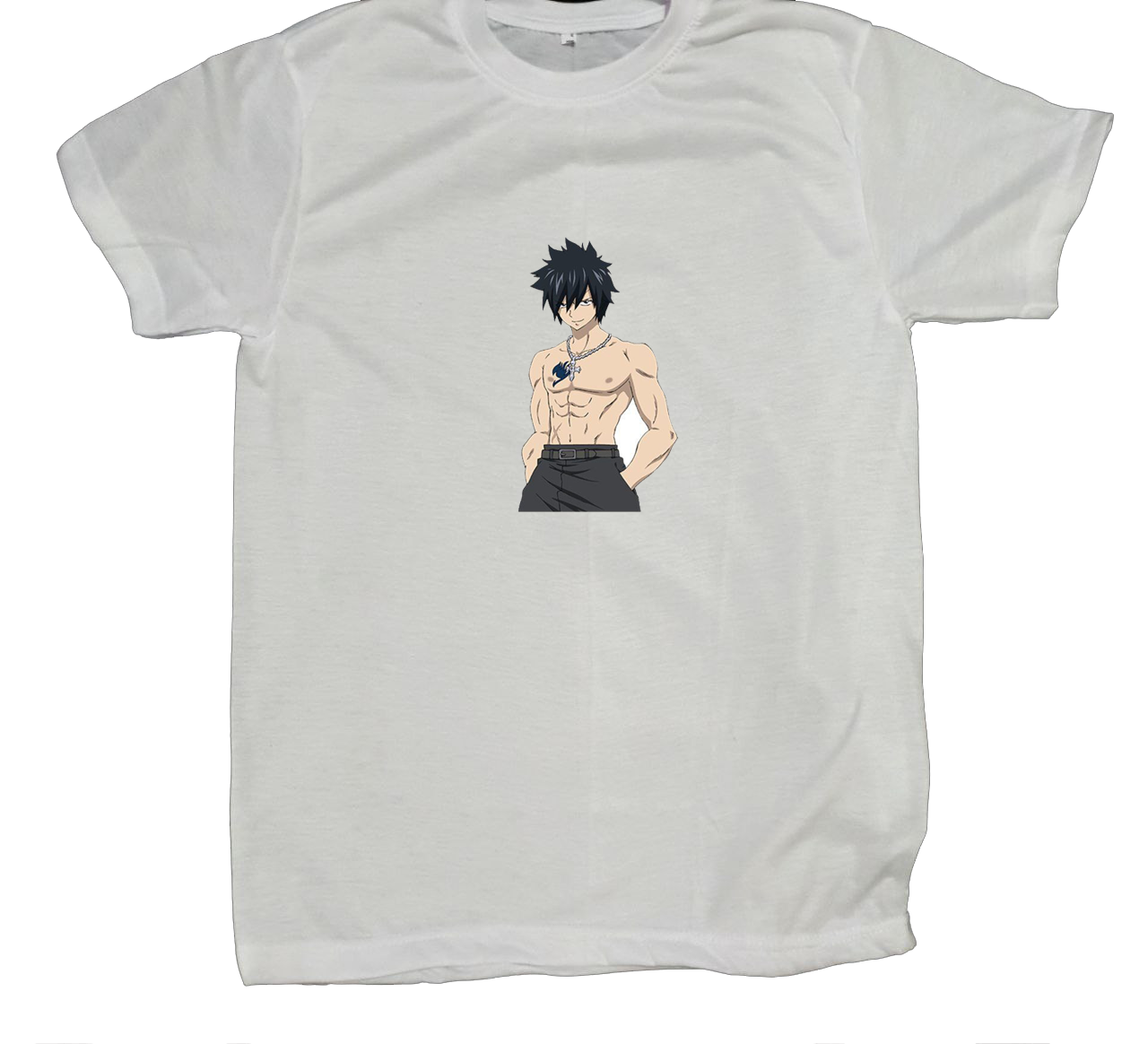 fairy tail t- shirt fat White 8