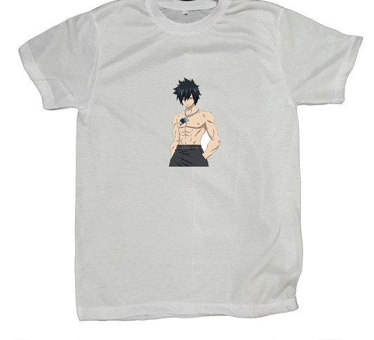 fairy tail t- shirt fat White 8