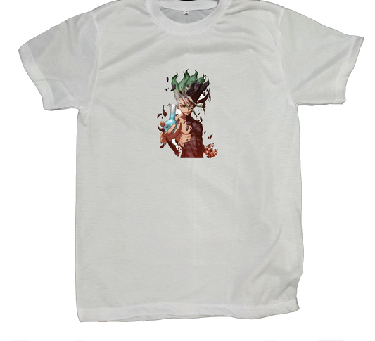 Dr. Stone t- shirt fat White 7