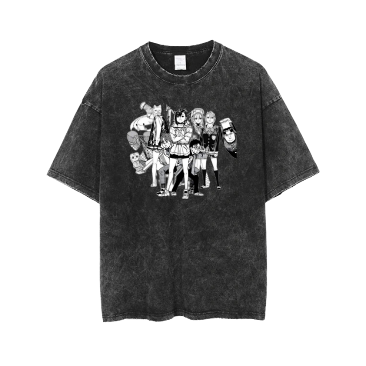 Dandadan t- shirt One Size Washed 8