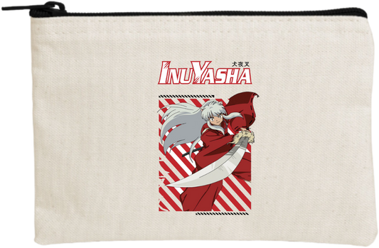 Inuyasha wallet pencil case Beige 8