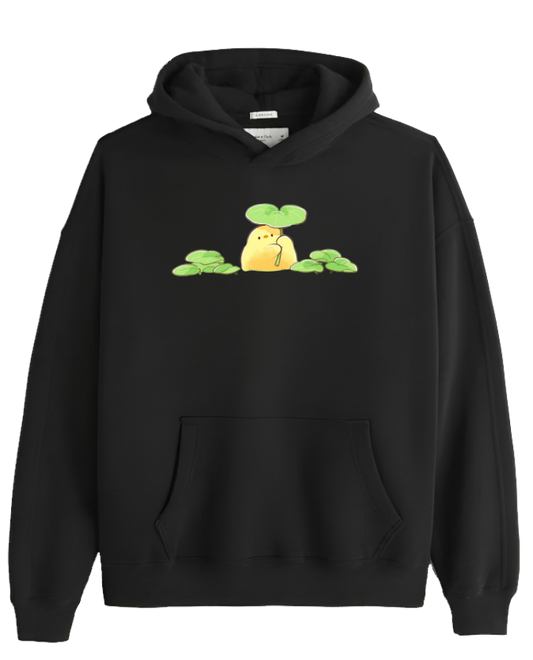 duck Oversize Hoodie Black 8