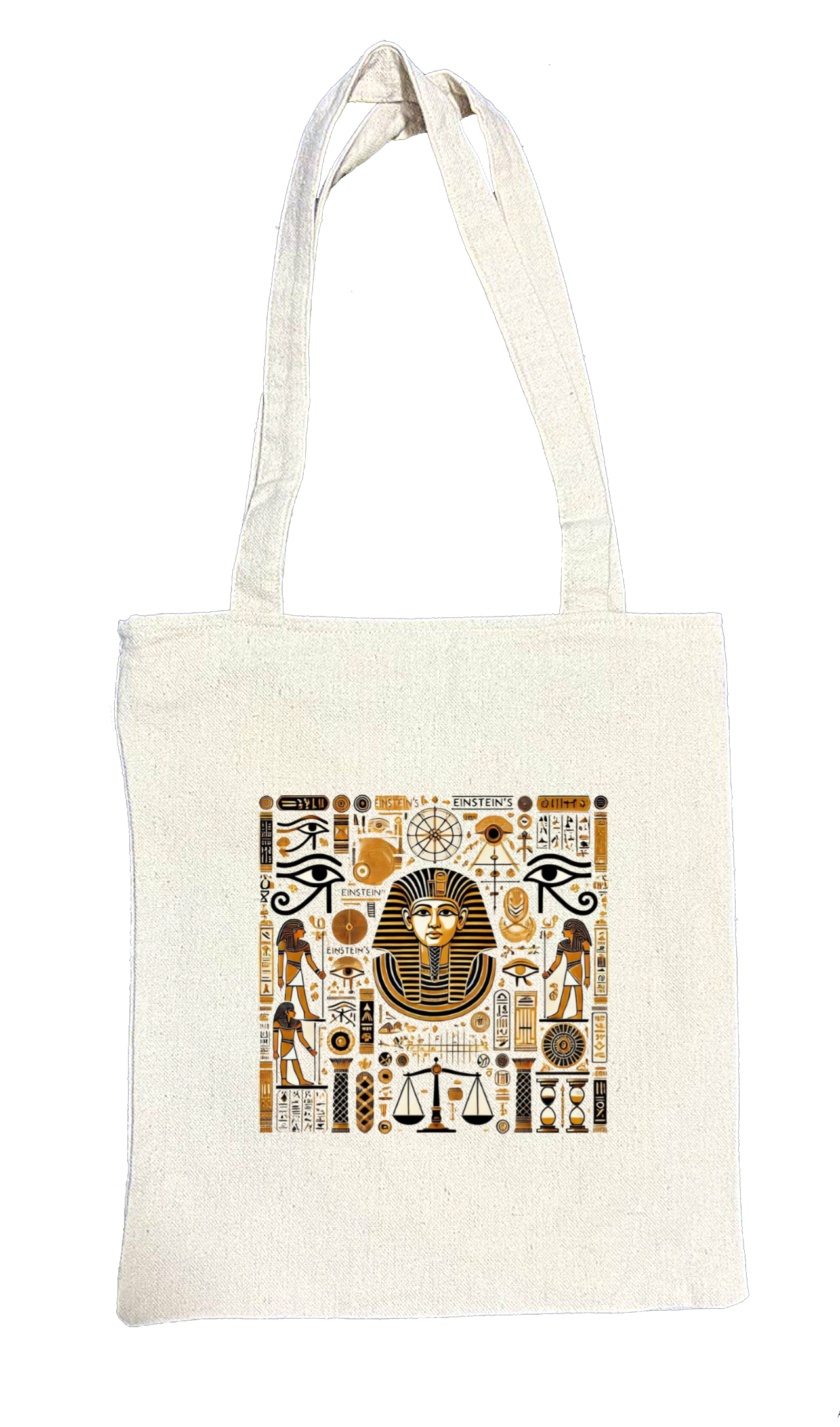 Egypt tote bag beige 8
