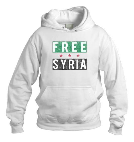 Syria One Size hoodie White 8