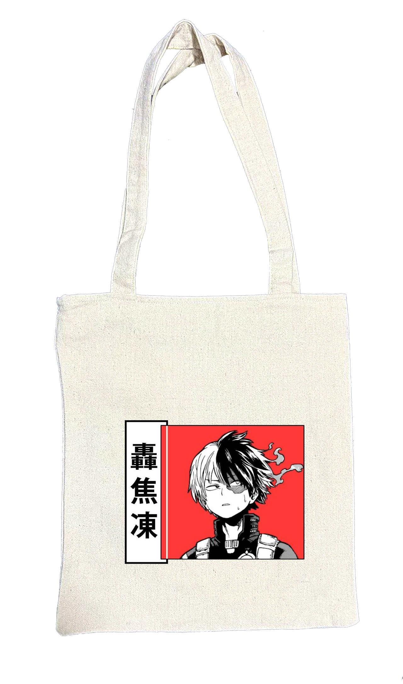 bnha boku no hero academy tote bag beige 8