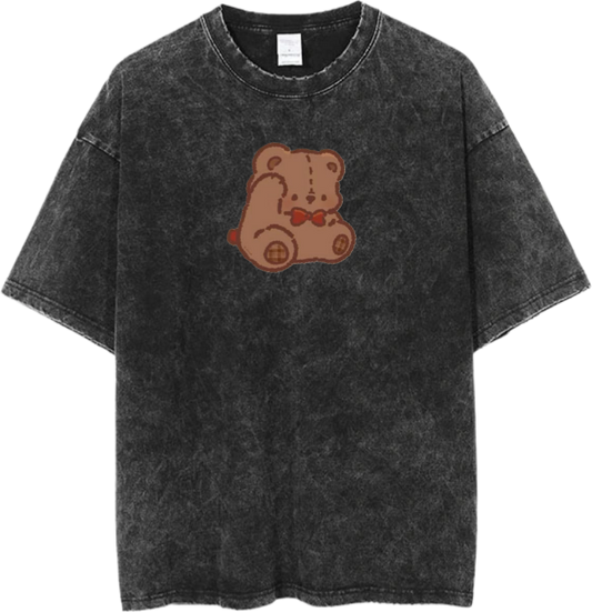 bear t- shirt Washed 8