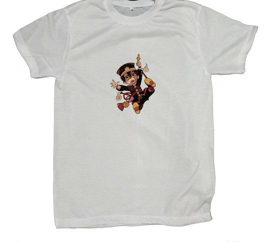 Hanako-kun t- shirt fat White 8