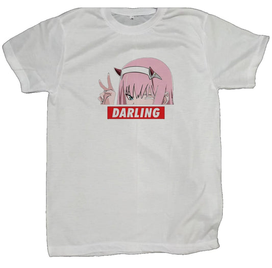 Zero Two t- shirt fat White 1