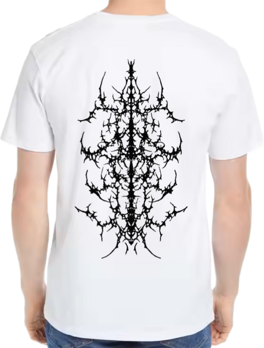 Goth  Oversize t- shirt  White Back 8