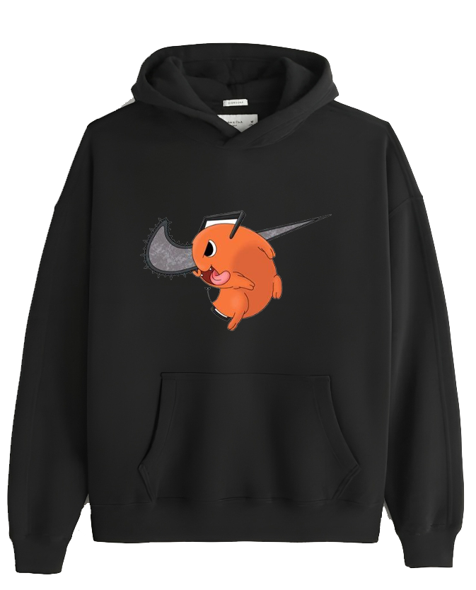 Chainsaw Man One Size hoodie Black 8