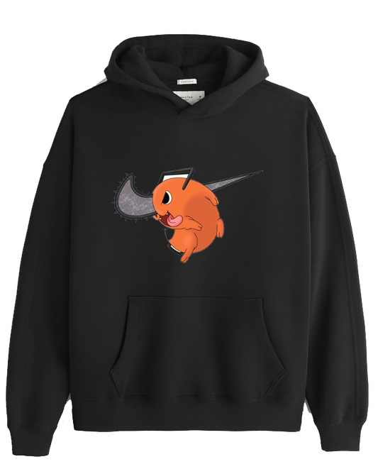 Chainsaw Man One Size hoodie Black 8