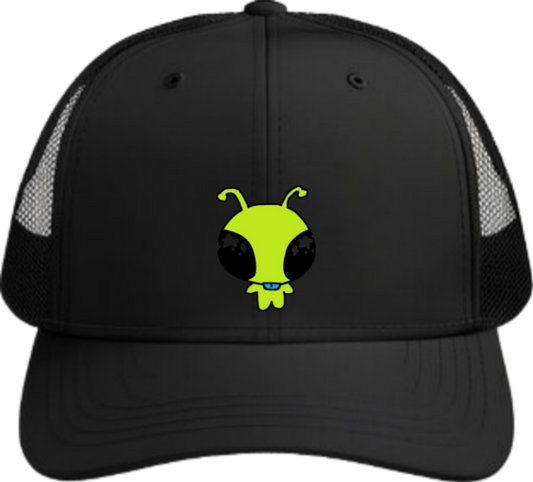 aliens Baseball cap Black 8