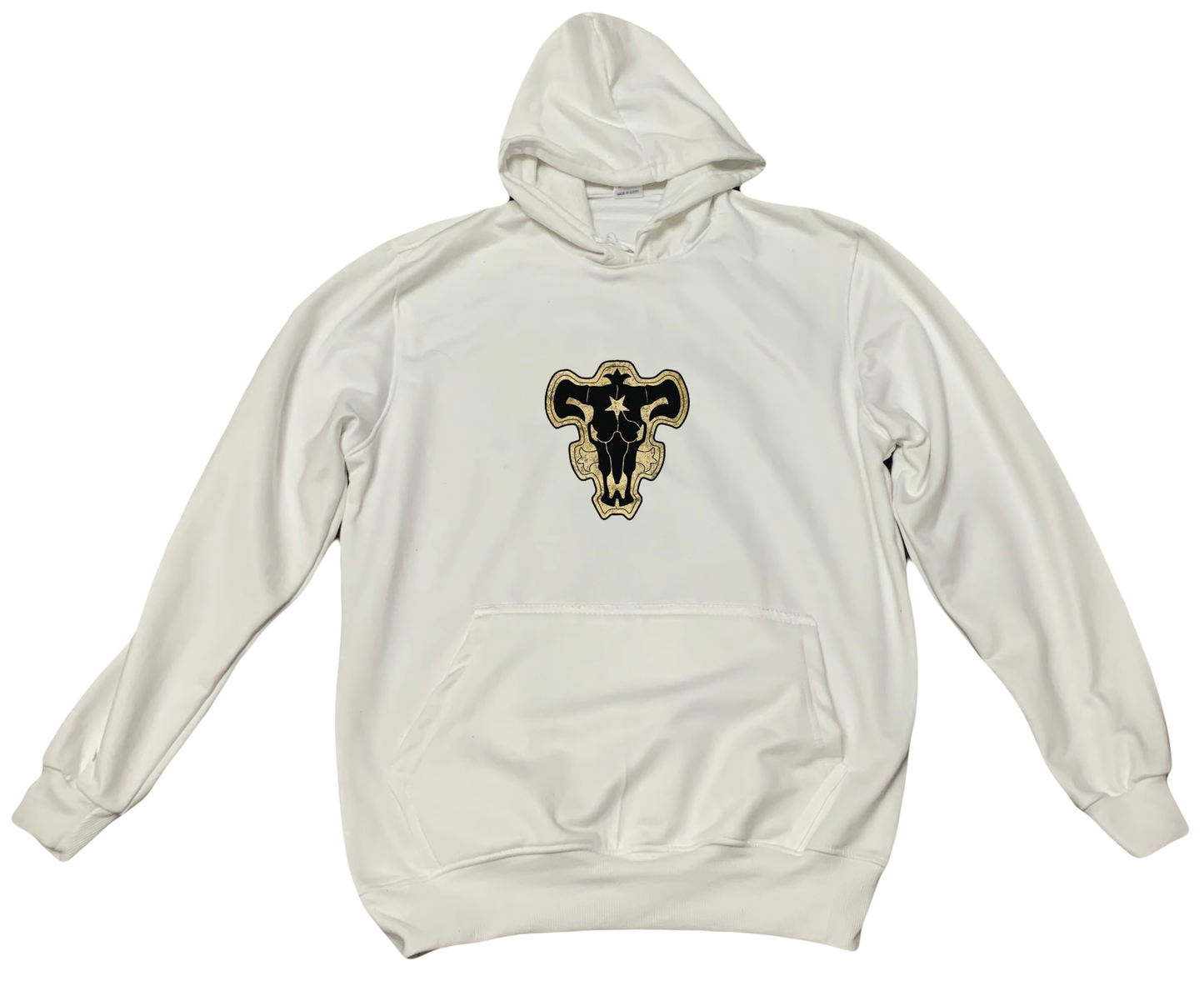 Black clover One Size hoodie White 8