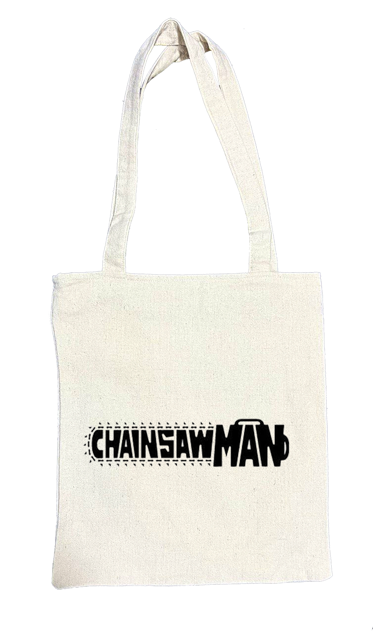 Chainsaw Man tote bag beige 11