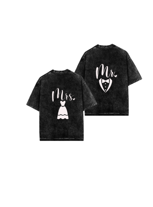 VaIentine coupIe One Size t- shirt Washd Cables 8