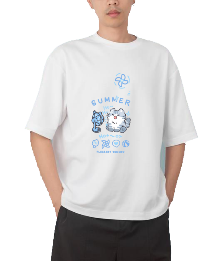 bunny One Size t- shirt White 8