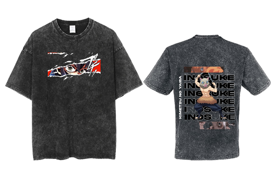 Anime Demon slayer nezuko tanjiro  One Size t- shirt Washed 8
