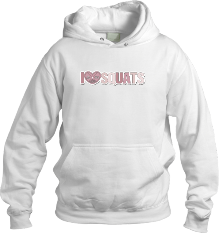 workout gym pilates Oversize Hoodie White 8