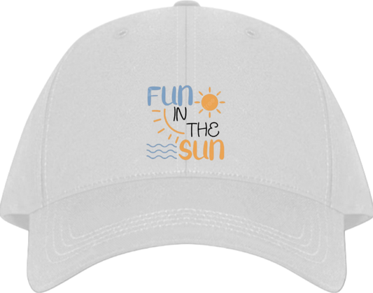 Summer Vibes Baseball cap White 8